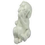 Animal Shaped Porcelain Craft, Ceramic Dog 6528