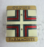 Professional Manufacturer Hard Enamel Lapel Pin Badge with Diamond (badge-086)