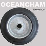 200/50-100 Rubber Heavy Solid Wheel