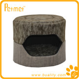 Luxury Convertible Cylinder Pet House with Removable Cushion (48508)