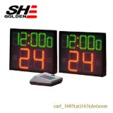 LED Digital Countdown Basketball Shot Clock with Wireless Console