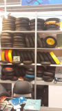 Colorful and Environmental PU 400-8 Rubber Wheel