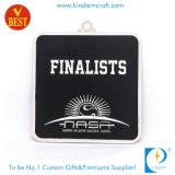 Custom Square Screen Printed Finalists Medal (LN-0106)
