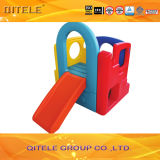 Indoor Kids Plastic Toys with Slide (PT-006C)