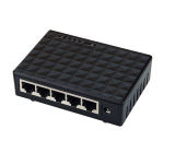 Factory New Arrival 10/100m Unmanaged 5 Ports Ethernet Network Switch