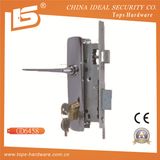 Aluminum Handle Iron Plate Mortise Lockset (ML6458)