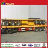 40ft Flatbed Cimc Optional Container Trailer for 60tons