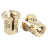 Dln Diamond Knurled Slotted Insert Nut