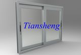 Heavy Duty Grey Double Glazed Aluminium Sliding Window