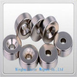Rare Earth NdFeB Ring Magnet with Nickel Plating