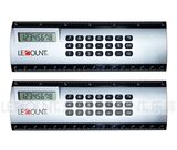 8 Digits ABS Ruler Calculator with 6 Inch Measurement Ruler (LC581A)