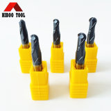 Two Flutes Tialn Coated Carbide Ball End Cutting Tools