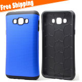 Shockproof Cell Phone Case Rugged Rubber Dual Layer Hard Cover Case for Samsung Galaxy E7