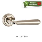 Aluminum Door Handles on Zinc Alloy Rose