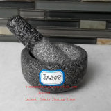 Solid Granite Pestle & Mortar Spice Grinder