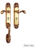 Luxury Antique Brass Villa Door Handle Lock (2903)
