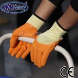 Nmsafety 3/4 Coated Crinkle Latex Coated Gripper Gloves