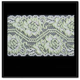 Spandex/Nylon Jacquard Elastic Color Lace