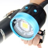 Aluminum Alloy 12, 000lm Hoozhu Powerful LED Dive Torch for Diving Video