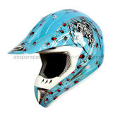 Blue Color High Quality ECE Approved Motocross Helmet (AH006)