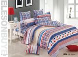 100% Cotton Reactive Printed Bedding-4PCS