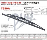 Conventional Sk5 High Carbon Steel Wiper Blade Metal Auto Accessory