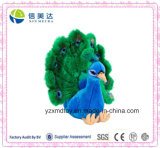 Lifelike Peacock Plush Stuffed Animal Toy