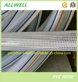 PVC Plastic Fiber Knitted Reinforced Water Irrigation Garden Hose