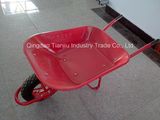 Dubai Market Wheel Barrow Wb6400 with 400-8 Pneumatic Wheel