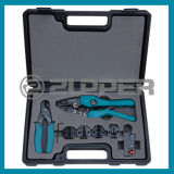Hot Sale Hand Crimping Tool Kits for Coxial Cable (T05H-5A)