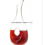 Handmade Antique Single Glass Wine Decanter (XJQ-07)