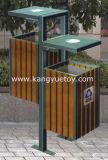 High Quality Wooden Public Dustbin for Sale