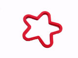 Star Shape Silicone Egg Ring (XH-011153)