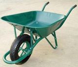 Wheel Barrow with Steel Tray, Pneumatic Wheel (WB6400)