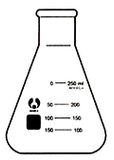 Erlenmeyer Flasks Narrow Neck, with Graduation