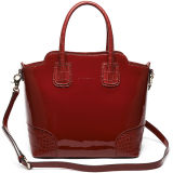 Wholesale Designer Handbag Crocodile Patent Leather Lady Bag Satchel (S951-B3057)