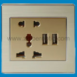 2100mA Multifunctional USB Electric Outlet