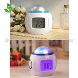 Calendar Star Sky Music Projector LED Backlight Digital Alarm Clock