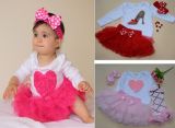 2015 Wholesale Baby Clothes Feikebella New Style Baby Skirt Girl Dance Prttiskirt Newborn Baby Clothing