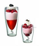 Heat Resistant Double Wall Glass Cup / Glassware (HC1140, HC1141)