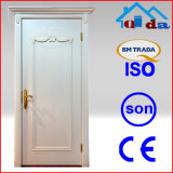 White Color MDF Interior Solid Wood Door