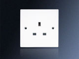 13A 1 Gang Unswitched Socket