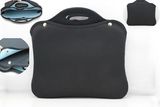 2015 High Quality Classic Black Men Shockproof Computer Bag with Handles for Medical Document