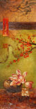100% Handmade Still Life Flower Oil Painting on Canvas (ZZ-0804)
