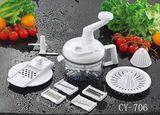 Manual Food Processor/Salad Chopper (SY-706)