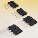 SIP-Type Bridge Rectifier with 10 to 25A, 200 to 800V