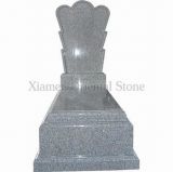Grey Stone Granite European Style Carving Monument Tombstone