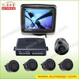 4 Sensor LCD Display Car Radar Detector Parking Sensor