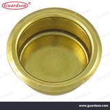 Finger Pull Sliding Door Pull Brass (308107)