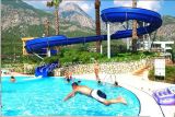 Park Pool Spiral Chute Open Water Slides